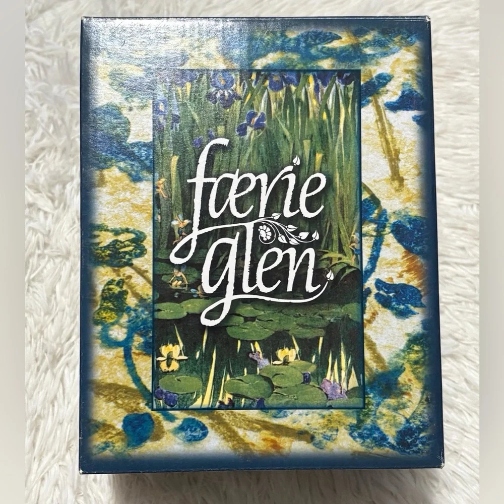 Faerie Glen “longing for you “ Heart Shaped picture frame figurine